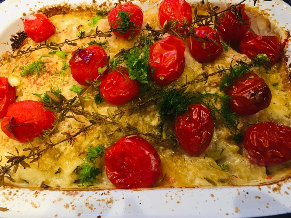 FENNEL, CHERRY TOMATO and CRUMBLE GRATIN : Ooh La Loire