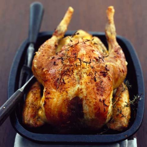 How to Make Simple Roasted Chicken or Guinea Fowl - Perfectly Provence