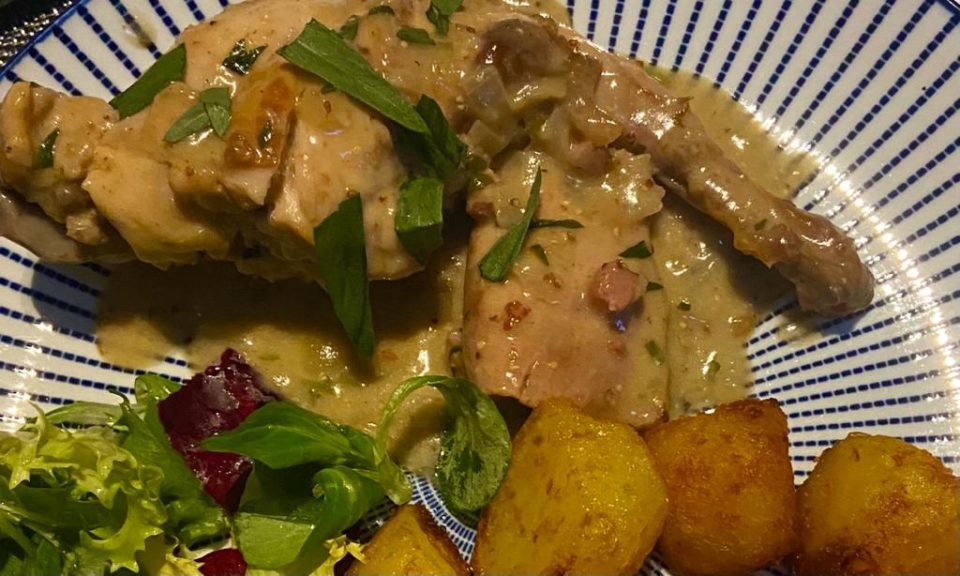 RABBIT STEW WITH DIJON MUSTARD : Ooh La Loire